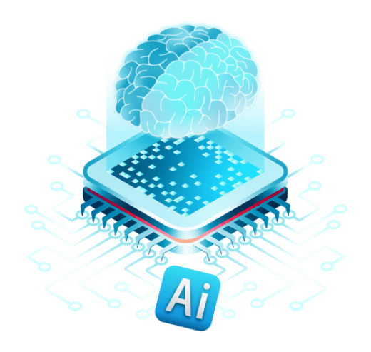 AI Silicon Illustration